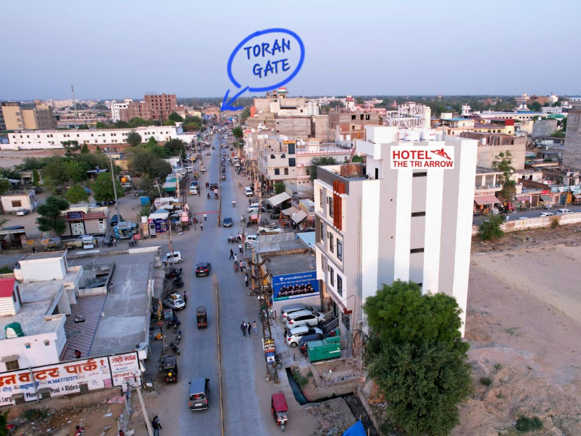 The Tri Arrow Hotel Khātu Exterior foto